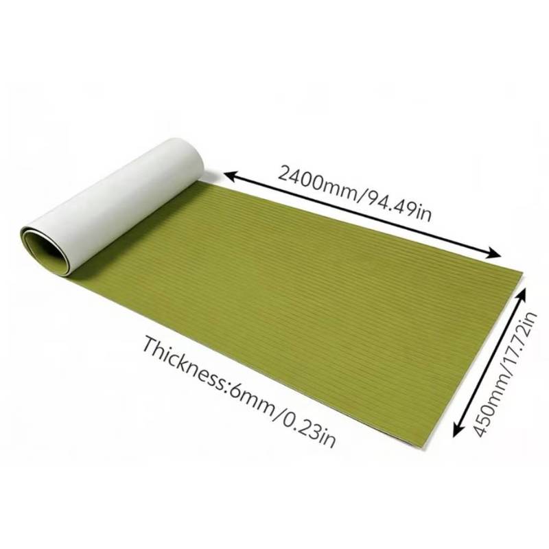 240*45cm Boat Marine Floor EVA Foam Ship Deck Imitation Teak Mat Carpet Self-adhesive Sheets Motorboats Motorhomes Yachts Canoes
