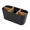 Box Capacity Multi-compartment Toothbrush Holder Large Desktop Storage Sundries Case Makeup Container Bathroom Accessories 25-26s