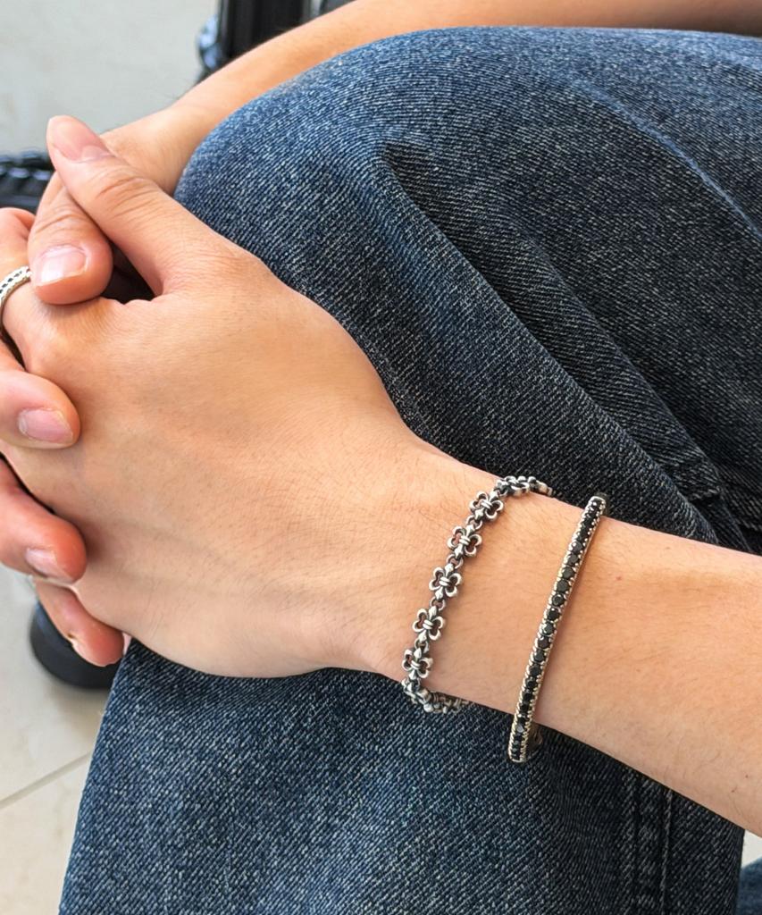 Mars Mark Infleuris Chain Bracelet 7Mm