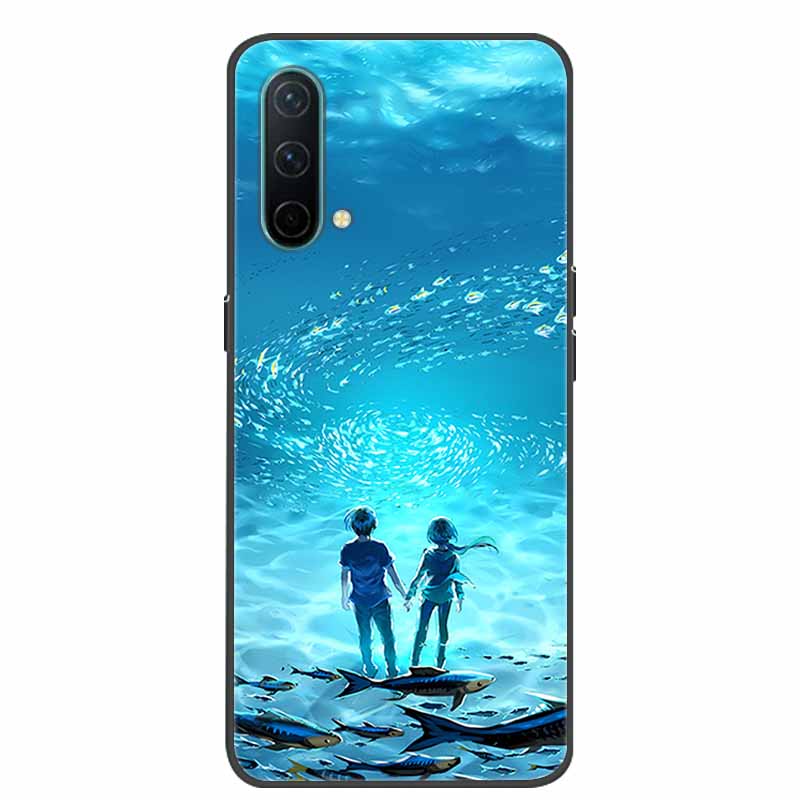 Для OnePlus Nord CE Чехол Силиконовый Чехол для Телефона Для One Plus Nord CE 5G Мягкие Чехлы бампер coque для OnePlus NordCE 2021 Fundas