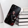 Чехол для телефона S-Sylus L-Love и D-Deep Space для iPhone 17,16,15,14,13,12,11 Plus,Pro Max,XS, Мягкий силиконовый черный чехол