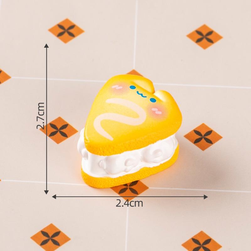 Микро-ландшафт Симуляция Милые Маленькие Животные Десерты Маленький Хлеб Украшения Слепые Пакеты