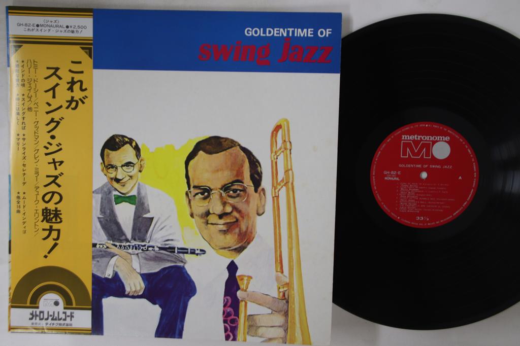 LP Record VARIOUS - Goldentime Of Swing Jazz GH82E METRONOME 1976 Japan Obi Jazz Used