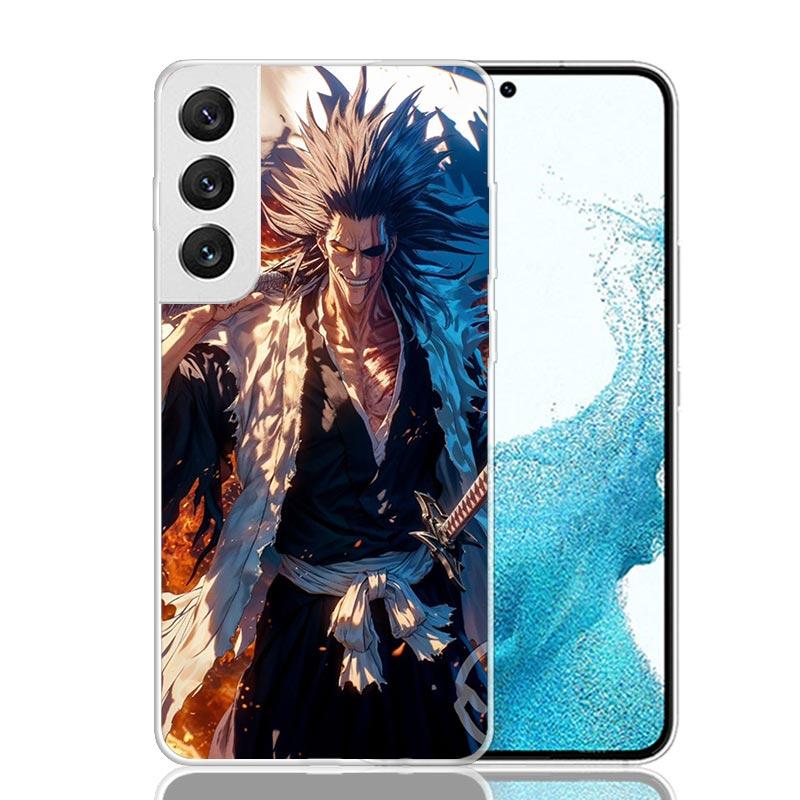 Чехол для телефона Bleach с изображением Зараки Кенпачи для Samsung Galaxy S26 S25 Edge S24 S23 FE S22 Ultra S21 Plus S20 + Fundas Cover Coque Galaxy