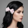 Ribbon Cute Duckbill Clip Gothic Hair Barrettes Sweet Bow Hair Clip  Women