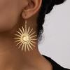 Серьги-подвески «Подсолнух» - Европейский и американский модный тренд для женщин