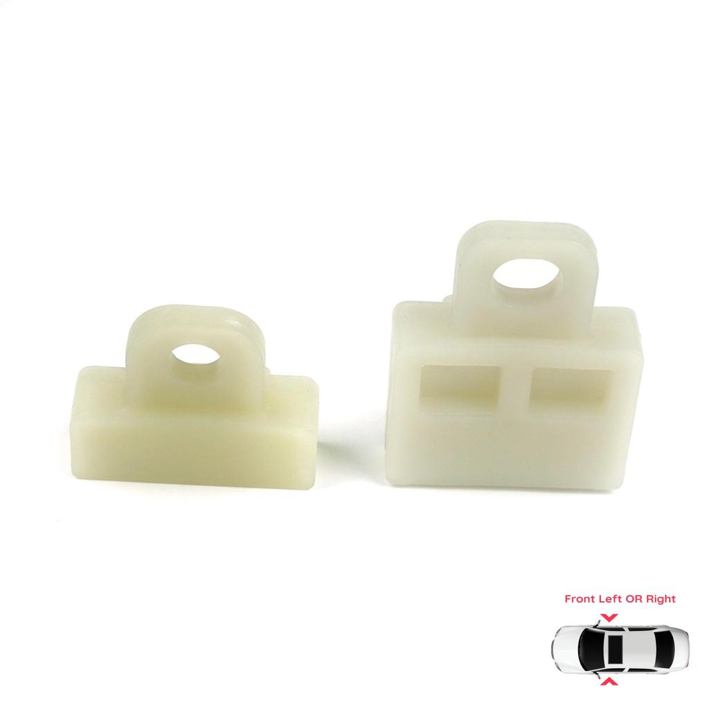 BWR5019+BWR5023 Window Glass Holder Slider Sash Clips for Toyota Corolla Prius Cruiser Hilux Matrix Pontiac Vibe Lexus RX