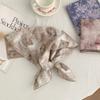 Square Scarf Cotton High-end Literary Bag, Headscarf, Headband, Neck Protection, Scarf, Small Shawl, Scarf, Silk Scarf.