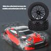 4Pcs Universal 1 10 RC Car Tyre Tires Modification Accessory Replacement 85mmBlack