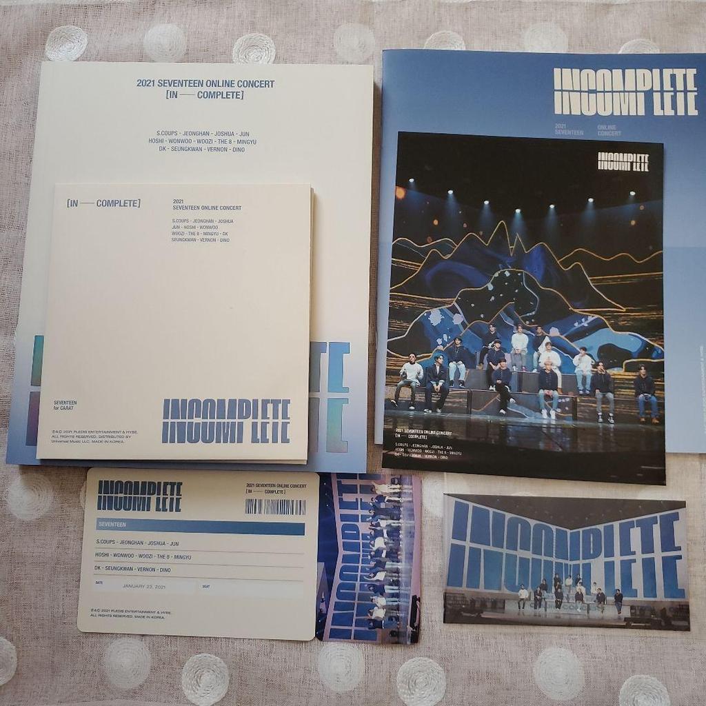 [Б/У] SEVENTEEN Seventeen Июнь 2021 Неполная DVD Торговая карточка