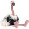 Jellycat Серия Птицы Рамонда страус забавная кукла плюшевая фигурка стоячая поза 55 см в высоту