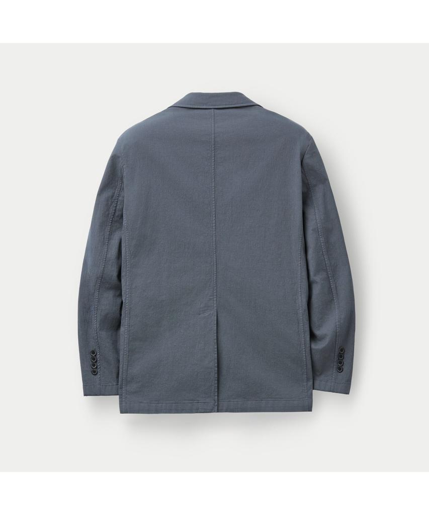 Series (Set Up) Dyed Texture Regular Fit Jacket Sajam26521Gyx