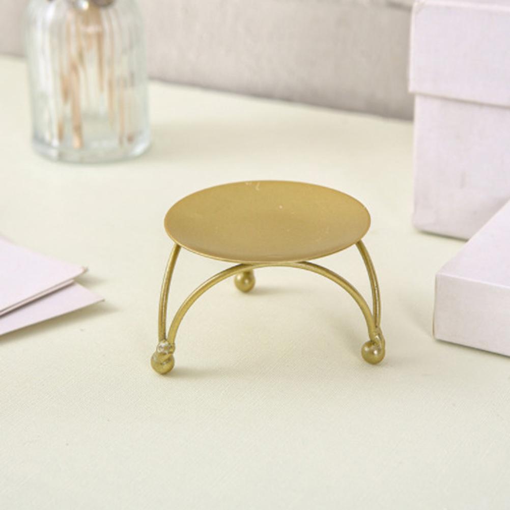 Подсвечник из скандинавского золота и железа, креативный подсвечник, декоративный подсвечник для стола