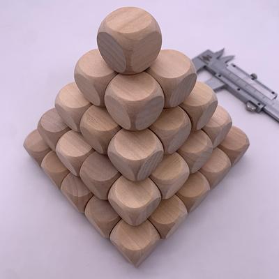 10 шт. Деревянные кубики DIY для рукоделия, печати, развлечения для всех возрастов
