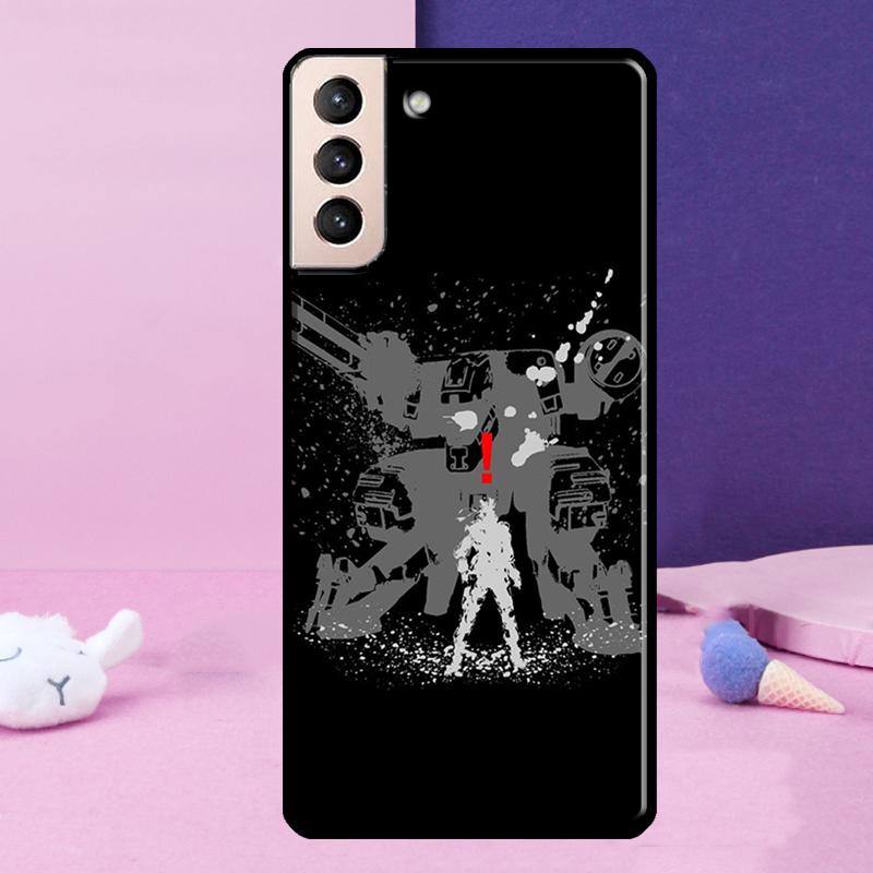 Металлический чехол Metal Gear Solid для Samsung Galaxy S23 S22 Ultra S21 S20 FE Note 10 20 Ultra S8 S9 S10 Plus