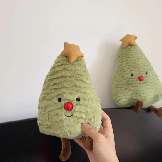 Рождественская кукла, плюшевая игрушка, пряничный человечек, рождественская елка, пончик, мягкая подушка, декор для дома и комнаты на Рождество, день рождения