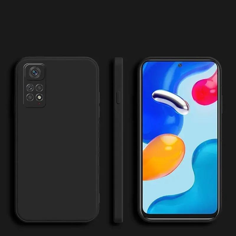 Чехол для Redmi Note 12 Pro 4G Чехол для Xiaomi Redmi Note 14 Pro Чехол Funda Shell Capa Жидкий силикон Мягкий чехол Redmi Note 11 4G