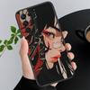 Чехол для телефона Samsung A55 A16 A56 A36 A35 A15 A53 A54 A33 A34 A25 A05S A52 A52S A14 A26 A71 Аниме Девушка С Маской Они