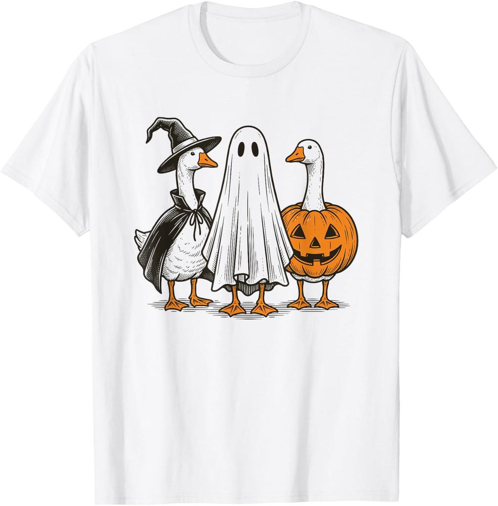 Funny Halloween Silly Goose Unisex T-Shirt
