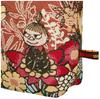 Marushin Tote Bag Moomin Little My Character Mini Tote Lunch Tote Lunch Bag Mini Bag Gobelin Weave With Flowers 0434108100