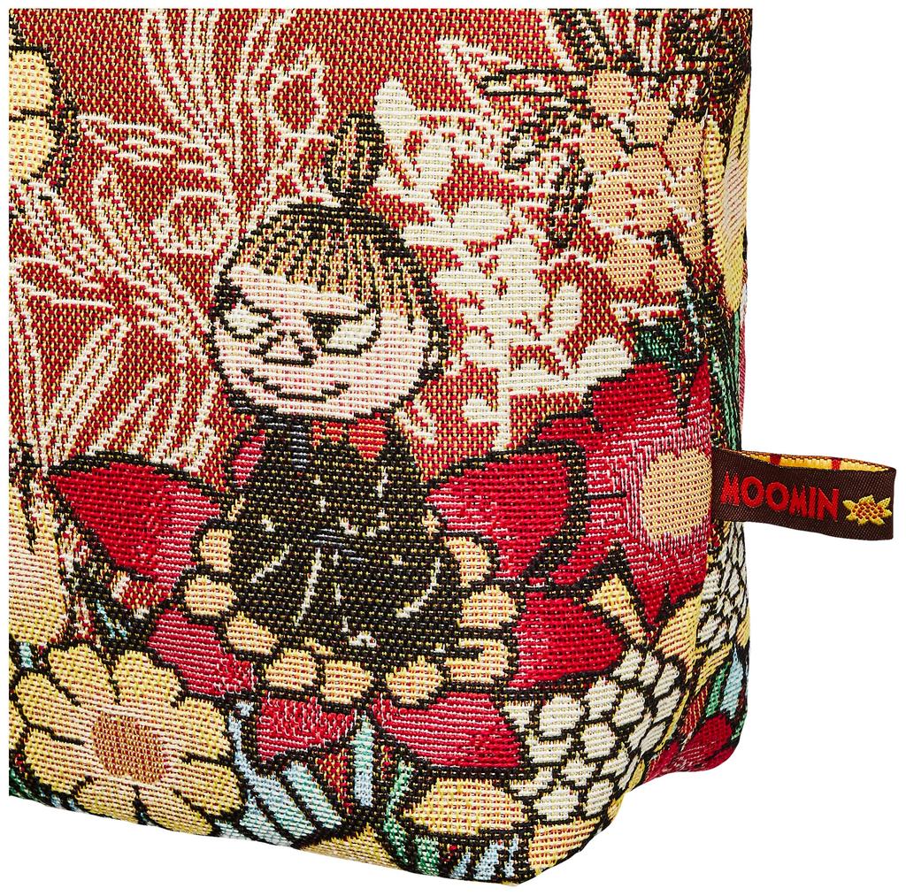 Marushin Tote Bag Moomin Little My Character Mini Tote Lunch Tote Lunch Bag Mini Bag Gobelin Weave With Flowers 0434108100