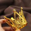 Mini Crown Alloy Princess Crown Kids Hair Accessories Birthday Festival Performance Party Cake Decorating Tool
