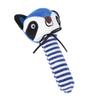 Cute Animal Baby Hand Bell Rattle Stick Infant Newborn Children Funny Plush ToysBlue