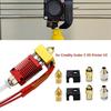 9 шт. Латунное сопло Пневматический соединитель DIY 0,4 мм MK8 Сопло Экструдер Горячий конец Комплект для 3D-принтера Creality Ender 3 Pro
