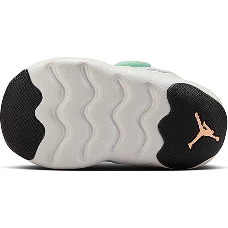 Jordan 23/7 Slip Resistant Abrasion Resistant Low top Toddler Shoes White/Green Infant And Toddler DQ9294-301