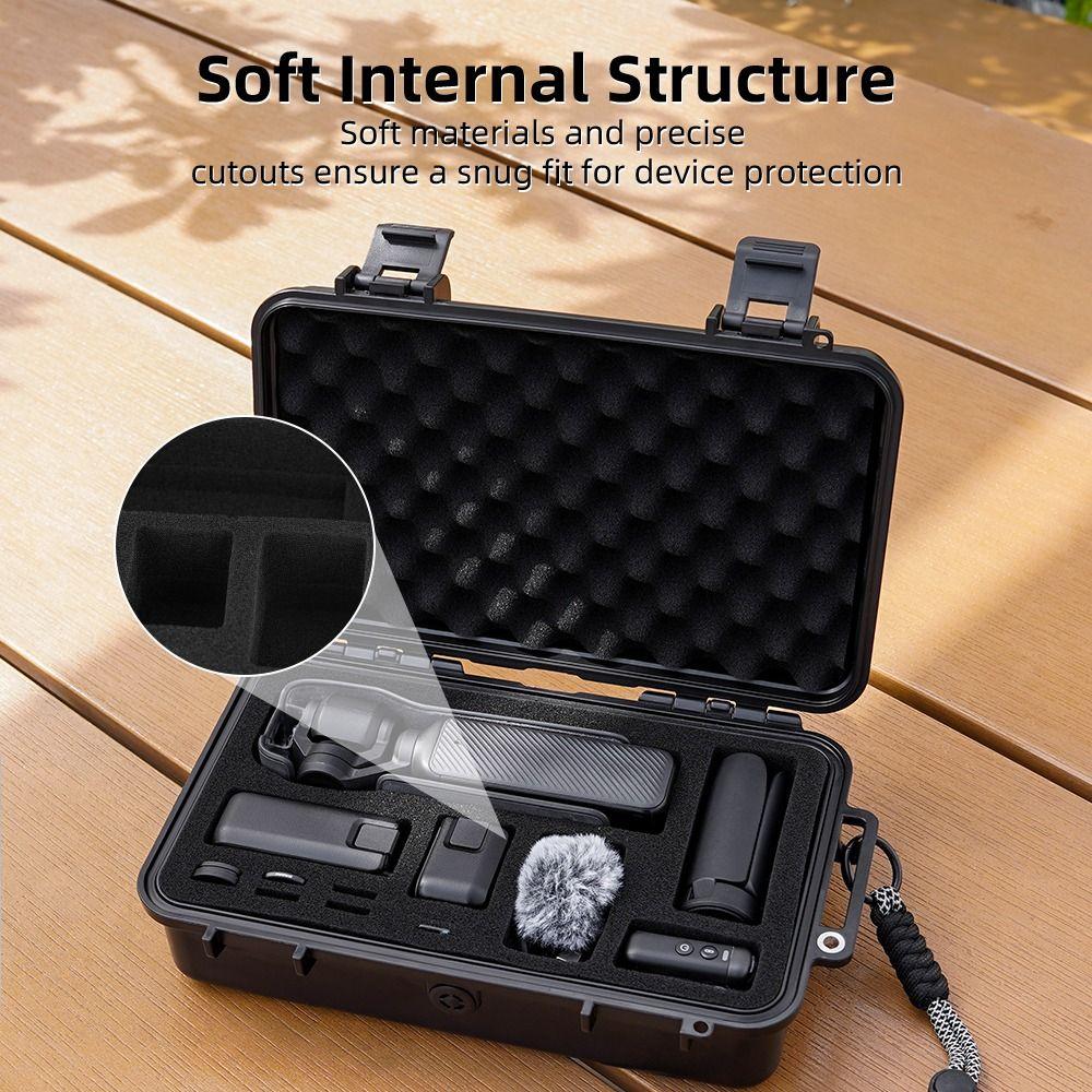 Explosion-proof Carrying Case Storage Box for DJI Osmo Pocket 3 Action Camera Accessories