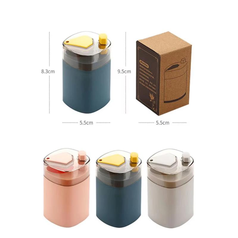 Household Automatic Toothpick Holder Container Table Toothpick Storage Box Press Type Toothpick Dispenser