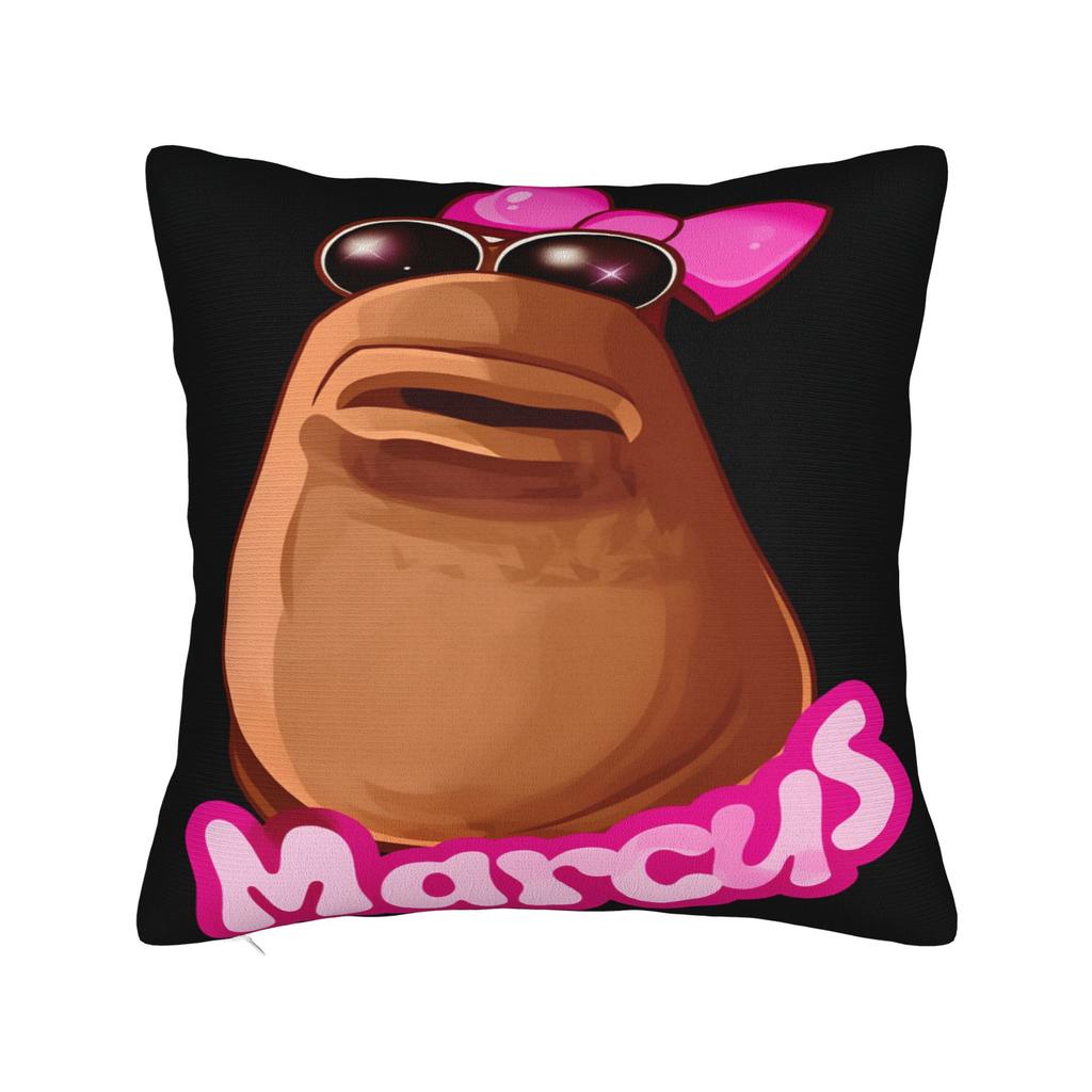 Pillow Cover Funny Robert Help Marcus The Worm   Cute Funny Pillow Case For Sofa Home Decor Pillowcases