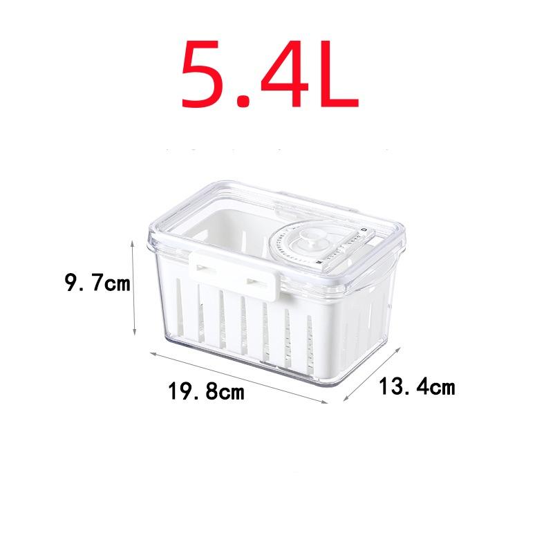 Refrigerator Storage Box Transparent Fridge Organizer Food Storage Containers Vegetable Fruit Baskets Kitchen Organizer Tools