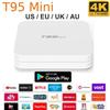 T95 Mini- The Best Android Set-top Box,Android10.0 Smart TV Box STB 2.4G WiFi Set Top Box 4K Ultra HD Streaming Media Player