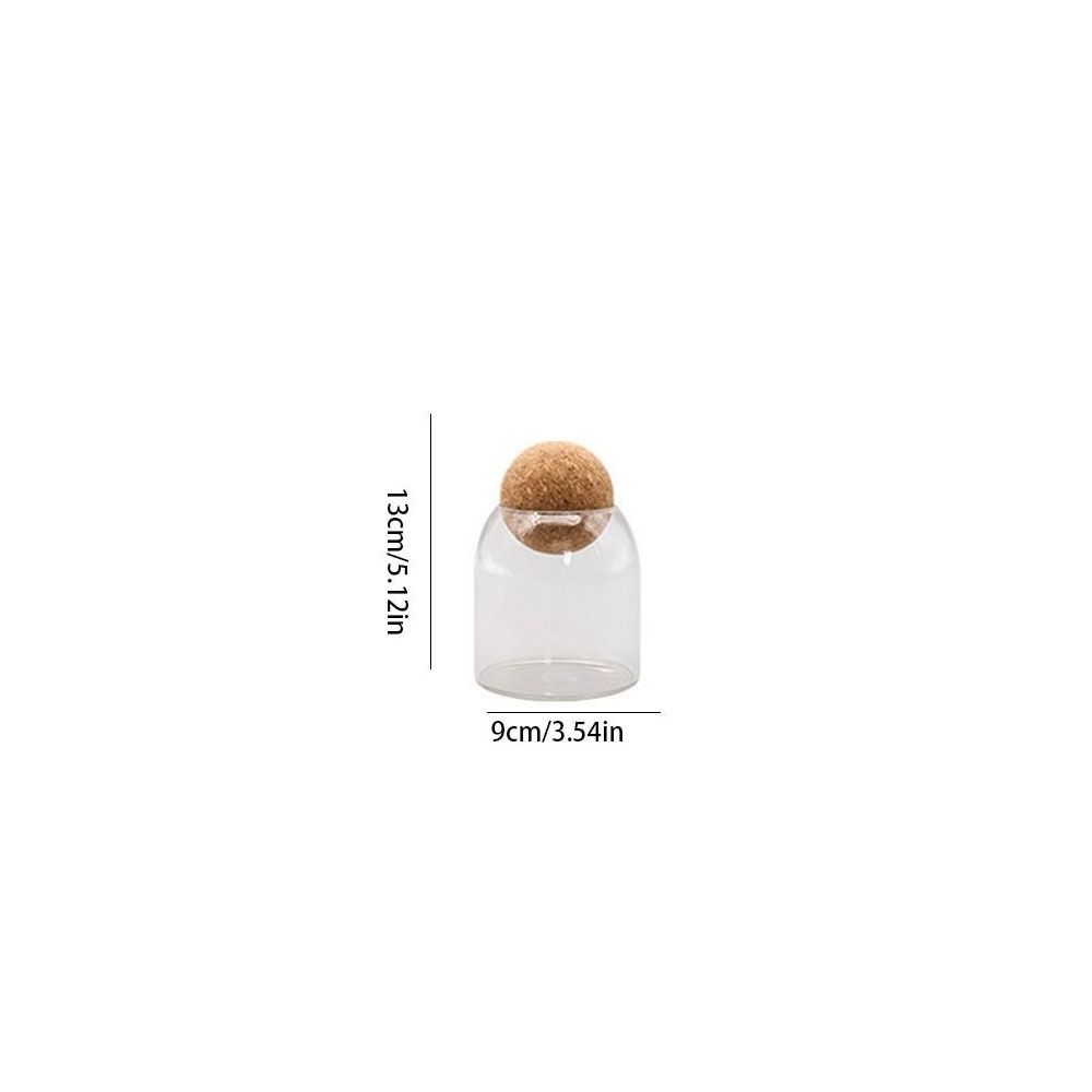 Sealing Tea Coffee Sugar Canister Clear Food Container New Glass Storage Bottle Coffee