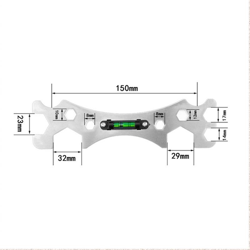 Нержавеющая сталь и нивелир для труб холодной воды с индикатором уровня-пузырьком, инструменты, инструмент для выравнивания крана/душа/водонагревателя/труб