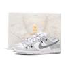 Кроссовки Dunk Low Skateboard Мужские Бело-серые DD1391-103(Team32-SBOX)