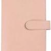 NEW Macaroon Color A6/A5 PU Leather DIY Binder Notebook Cover Diary Agenda Planner Paper Cover School Stationery