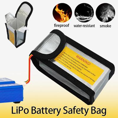 Огнестойкий Взрывозащищенный Безопасный Мешок для LiPo Аккумуляторов RC Безопасный Хранитель Высококачественный Зарядный Мешок Защита Аккумулятора FPV Гоночный Дрон