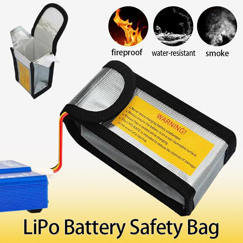 Fireproof Explosionproof RC LiPo Battery Safety Bag Safe Guard High Quality Charging Sack Battery Safety Guard FPV Racing Drone