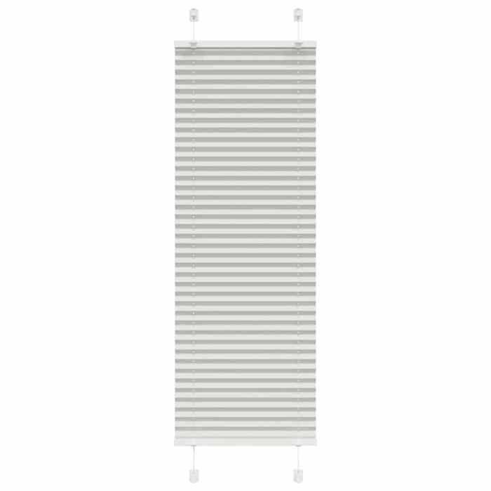 VidaXL Store Plissé Light Grey 40x100 Cm Fabric Width 39.4 Cm, Window Pleated Blind, Accordion Blind, Pleated Blind of 4015318