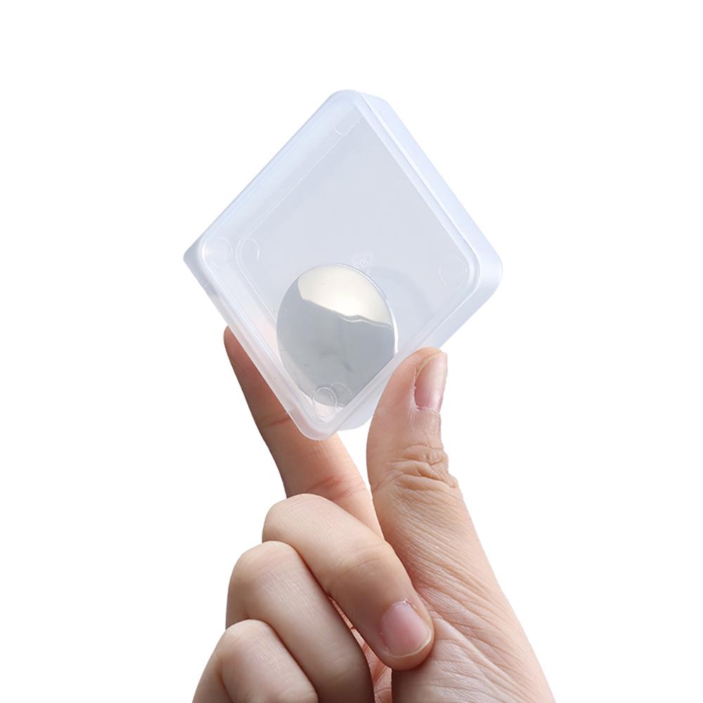 Компактное клейкое зеркало для телефона с металлическими пластинами для селфи, совместимое с iPhone Samsung Photo