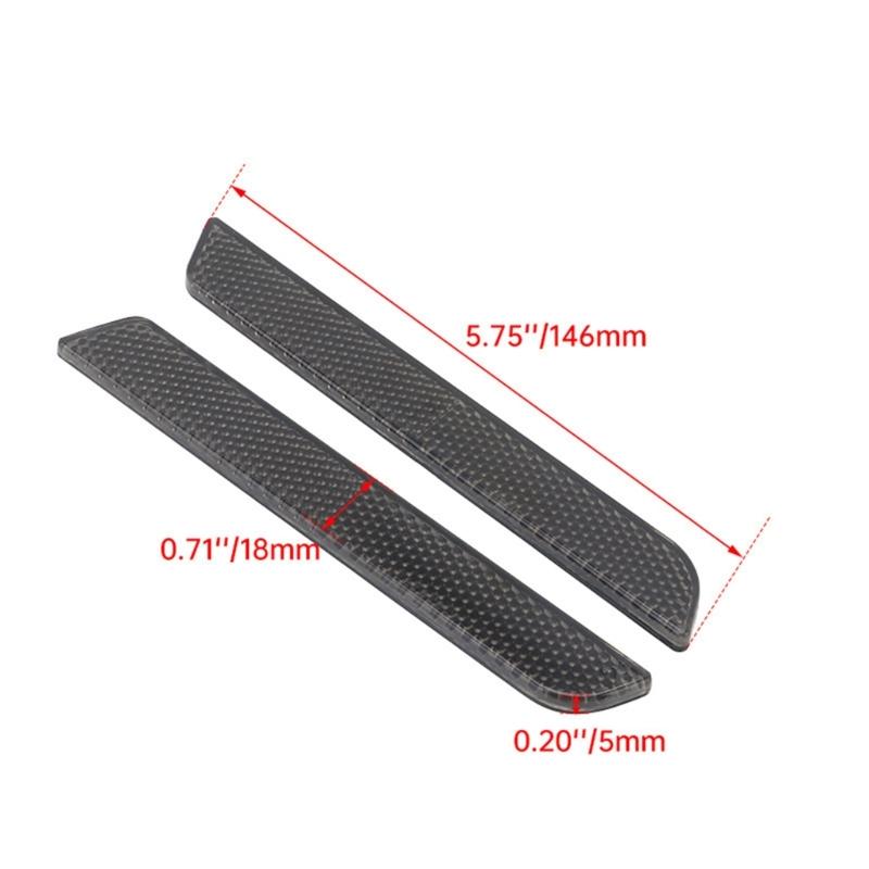 1 Pair Motorcycle Reflectors for Touring Road King Road-Glide Street-Glide 93-13 Motorbike Saddle Bag Latch Covers Trim