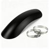 Motorcycle Exhaust Heat Shield Cover with Clamps for Harley Cruisers