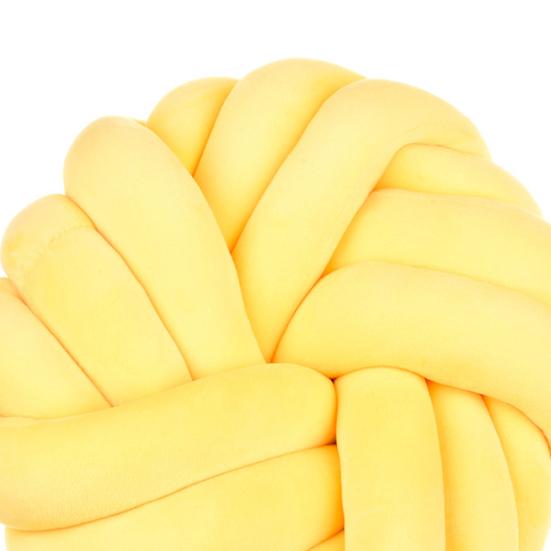 Отличное наполнение Домашнее украшение Удобная подушка-узел Шар Круглая Ручной работы Декоративные подушки Поставка Завязанный