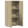 Filing Cabinet in Sonoma Oak 60 x 32 x 115 cm Particleboard