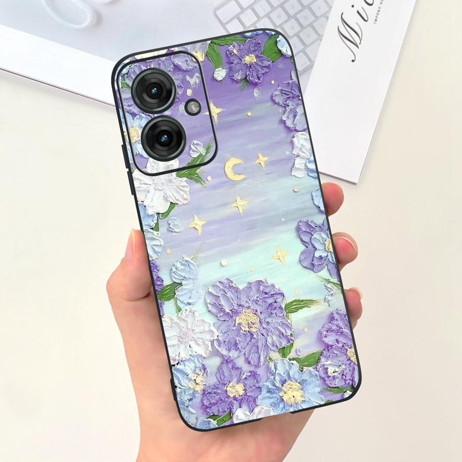 For Motorola Moto G55 Case New Fashion Cartoon Cover Shockproof Phone Case For Motorola Moto G85 XT2427-3 G 85 MotoG55 Soft Bags
