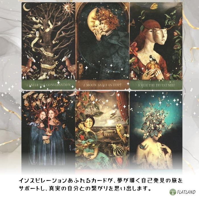 Dream Song Oracle Oracle Cards (Authentic) with Japanese Instructions, Dreams, Space