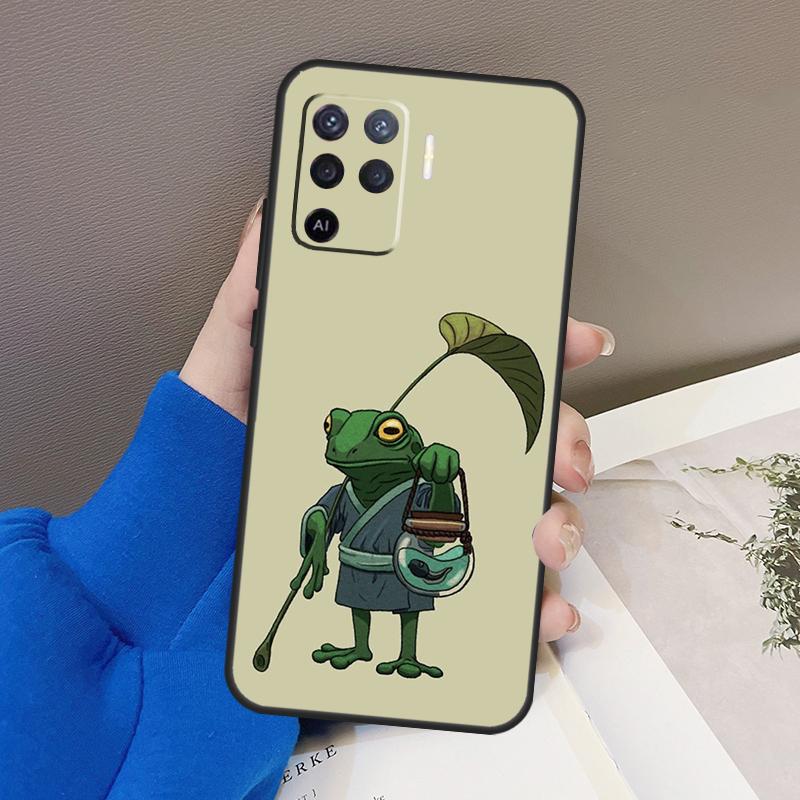 Милый Чехол с Мышью, Аксолотлем, Лягушкой, Волшебником для Oppo A78 A38 A18 A98 A58 A60 A80 A40 A96 A76 A16 A94 A74 A54 A15 A17 A57 A77 A5 Pro
