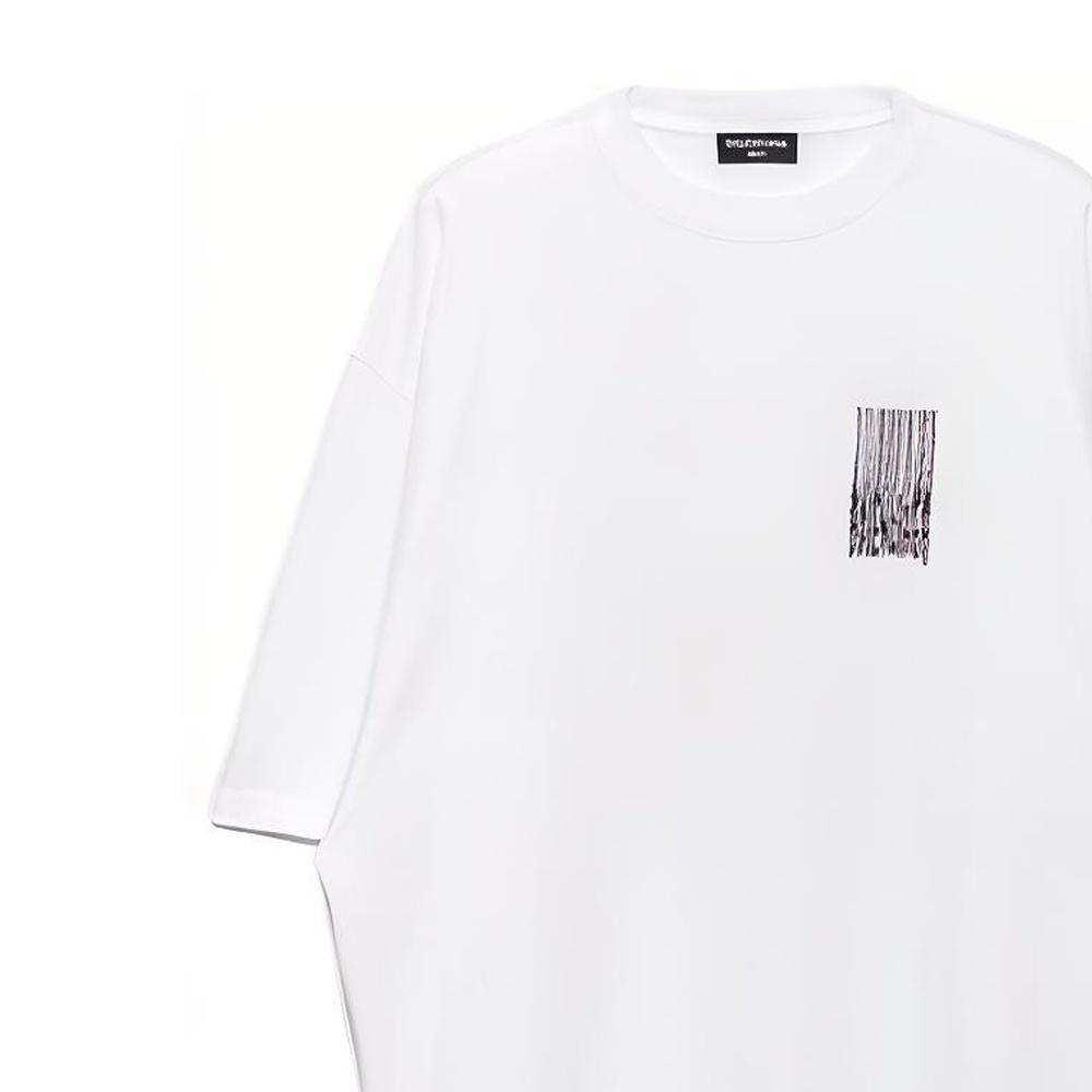 Balenciaga Barcode T-Shirt 'White' Unisex 661715TKVE59040